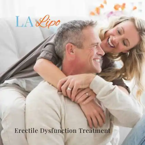 LA-EMS Sedgley Park treatment - happy couple together.