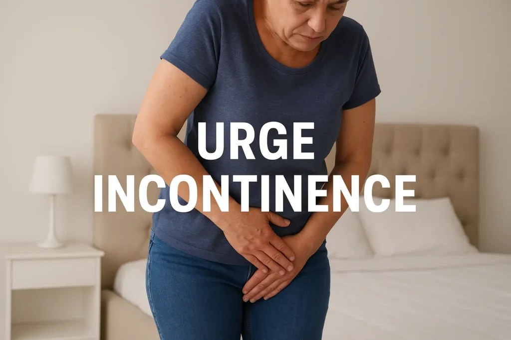 how to manage urge incontinence Sedgley Park symptoms
