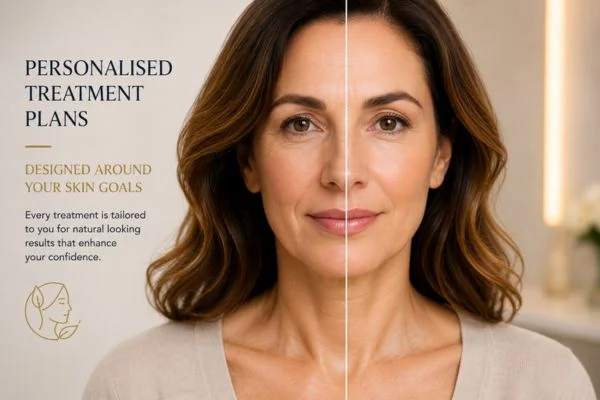 Before and after results of Collagen Lift Therapy Sedgley Park